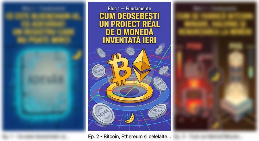 Bitcoin, Ethereum și celelalte 10.000: cum deosebești un proiect real de o monedă inventată ieri