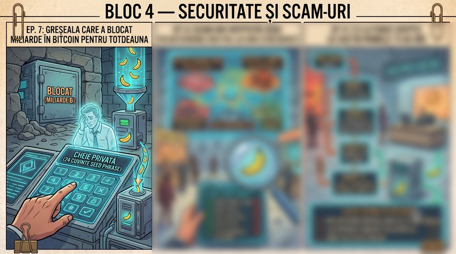 Chei private, seed phrase și wallets: greșeala care a blocat miliarde în Bitcoin pentru totdeauna
