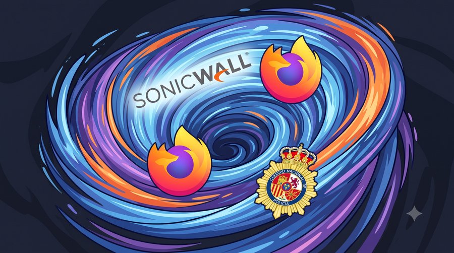 Recap securitate, 16 iulie 2026: zero-day SonicWall, patch critic Firefox și 140 de milioane de euro confiscați de poliția spaniolă