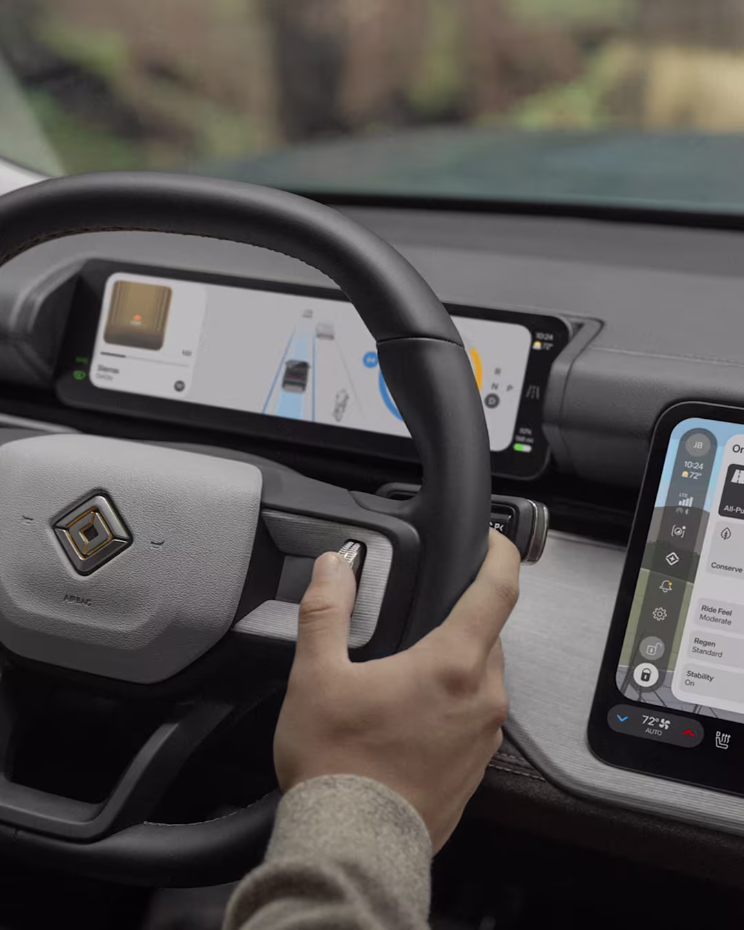 Rivian R2 interior