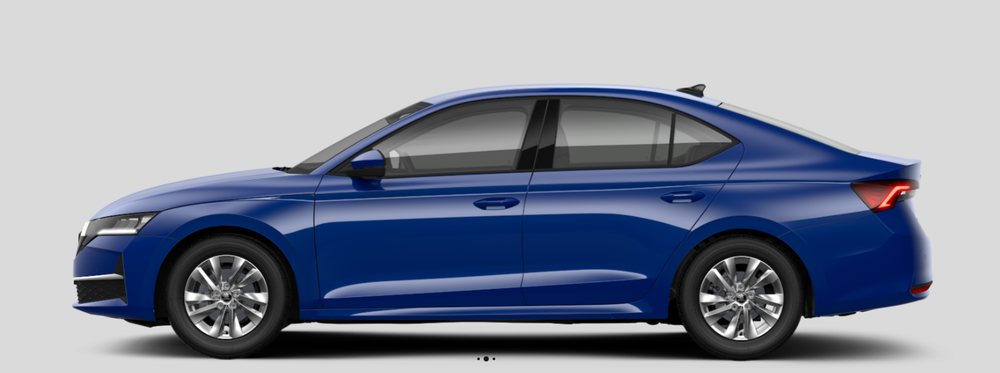 Skoda Octavia facelift — profil lateral, silueta liftback